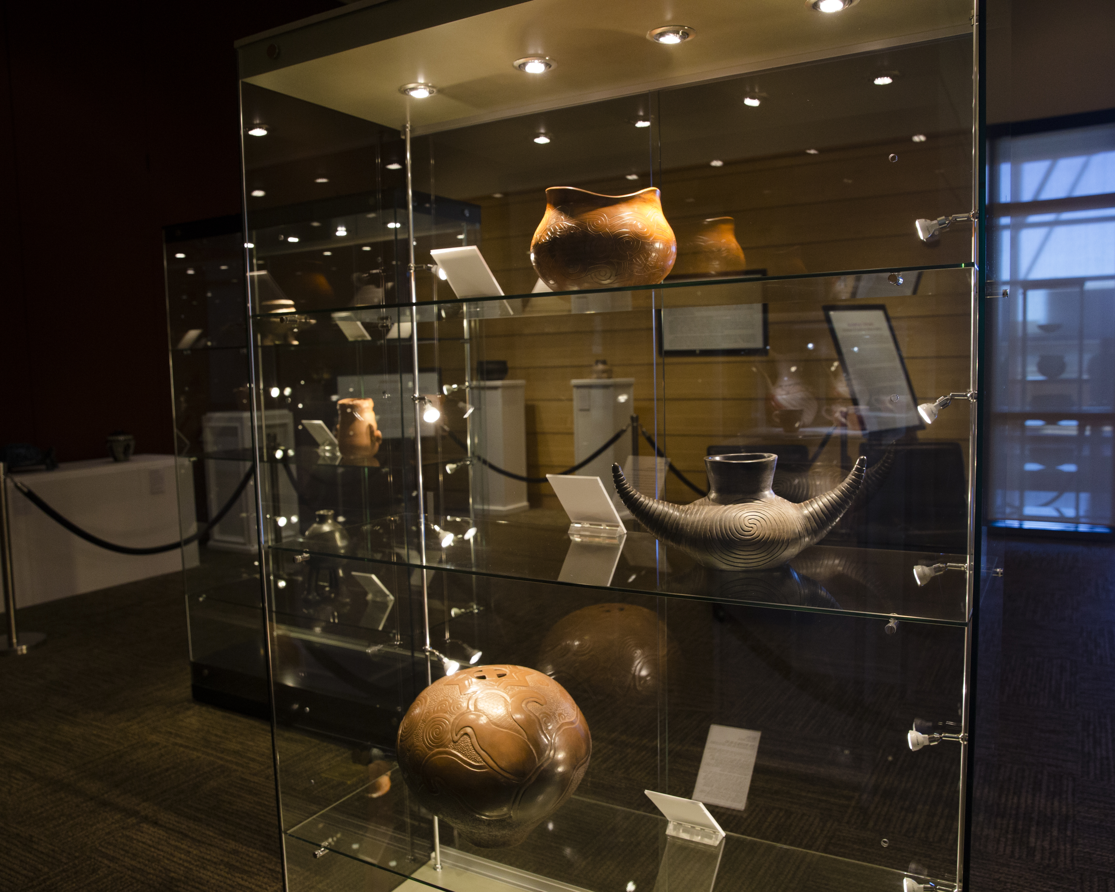 Sculpting Cultures Southeast and Southwest Native Pottery Exhibit